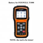 Battery Replacement for FOXWELL T1000 TPMS Tool